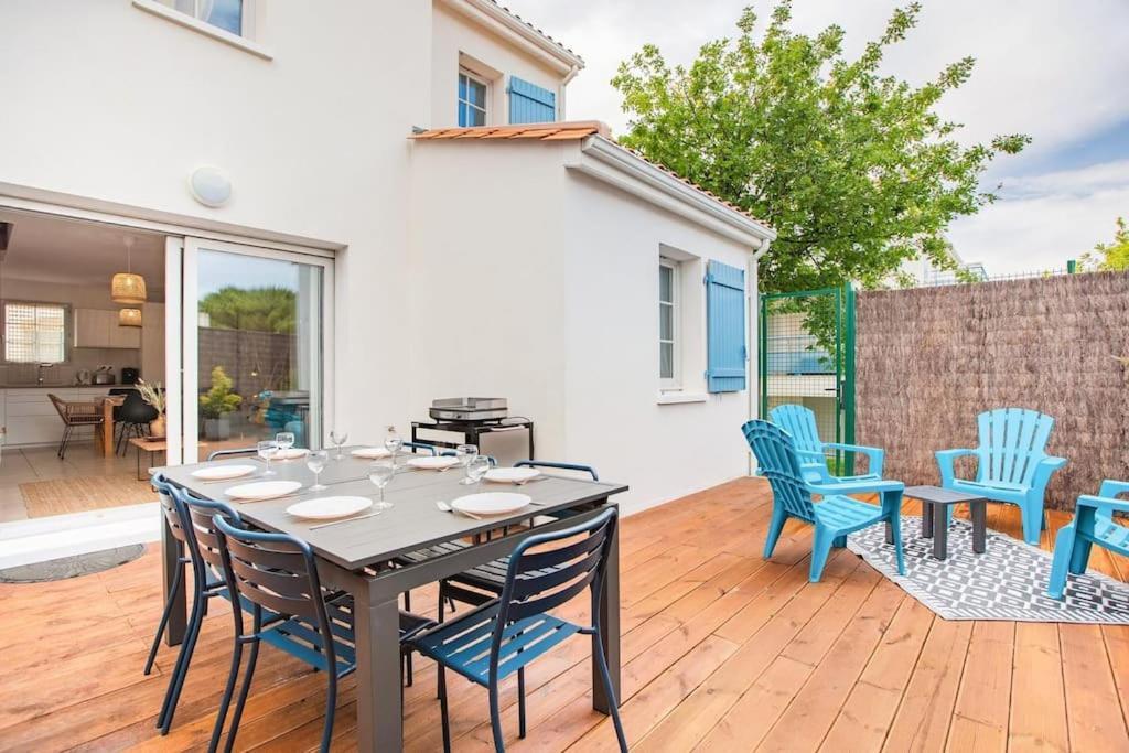 Jolie Maison Proche Mer - 8 Voyageurs - 4 Chambres Vaux-sur-Mer Exterior foto